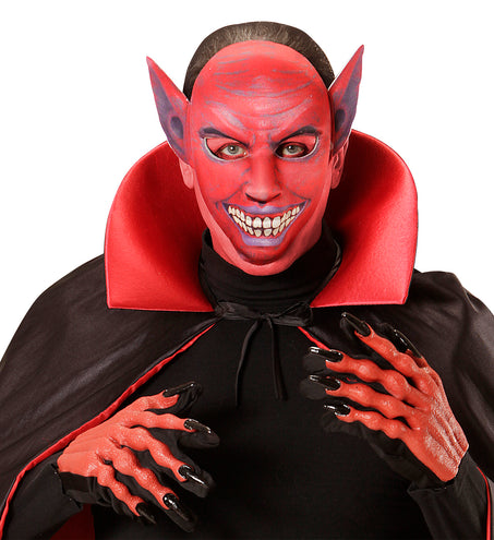 Widmann SRL Duivel masker van stof