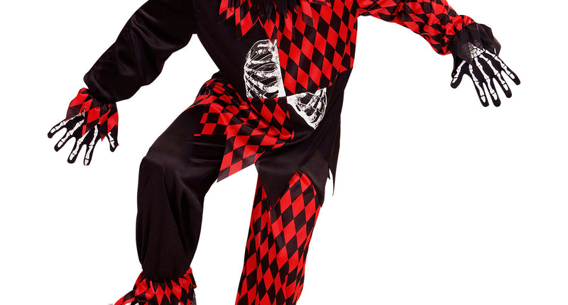 Widmann SRL Duivel pak Jester voor kids