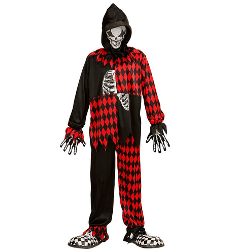 Widmann SRL Duivel pak Jester voor kids