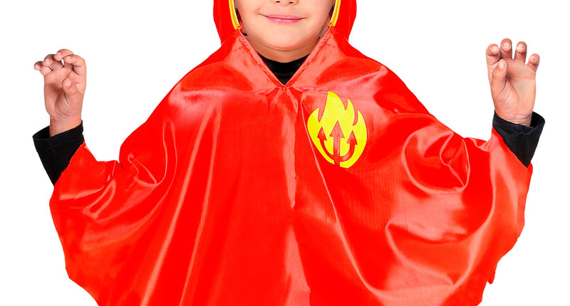 Widmann SRL Duivel poncho kind