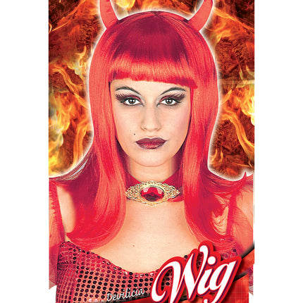 Widmann SRL Duivel pruik Devilicia