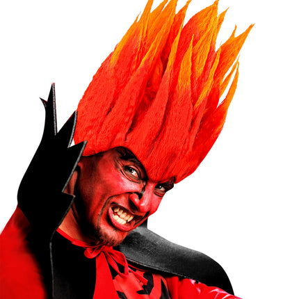 Widmann SRL Duivel pruik Diablo