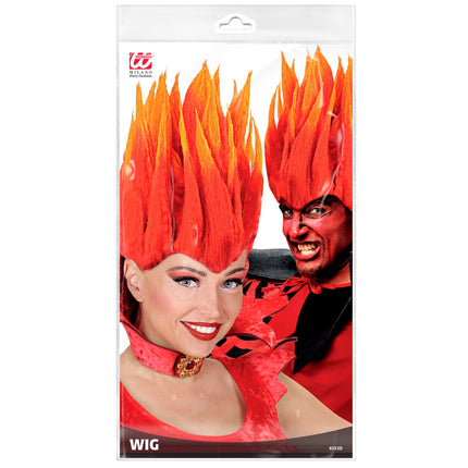 Widmann SRL Duivel pruik Diablo