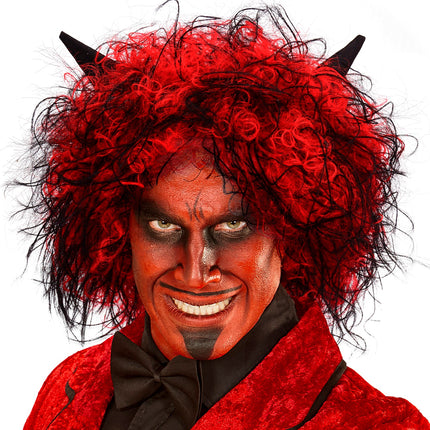 Widmann SRL Duivel pruik Donna