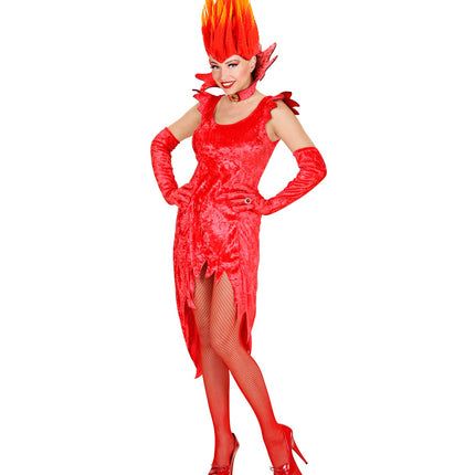 Widmann SRL Duivelin jurkje Fluweel