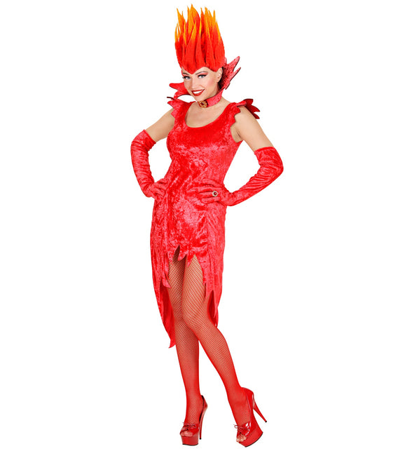 Widmann SRL Duivelin jurkje Fluweel