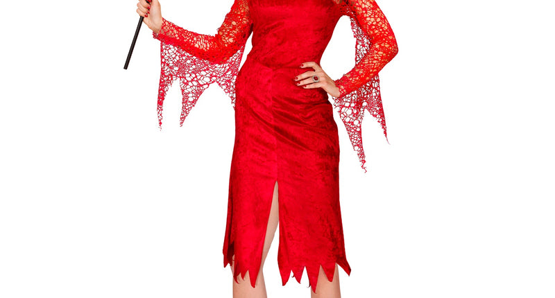 Widmann SRL Duivelinnenjurkjes met hoorntjes