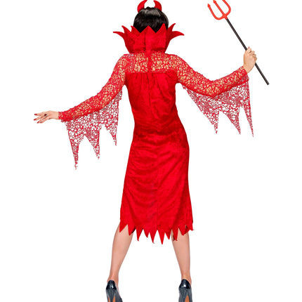 Widmann SRL Duivelinnenjurkjes met hoorntjes