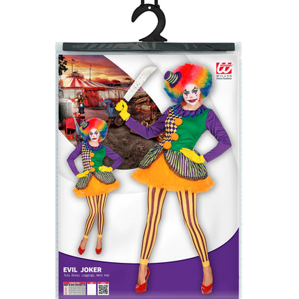 Widmann SRL Duivels joker jurkje dames