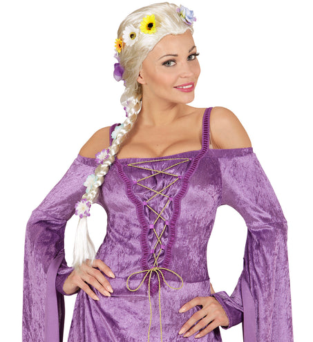 Widmann SRL Edeldame pruik Jasmine met vlecht