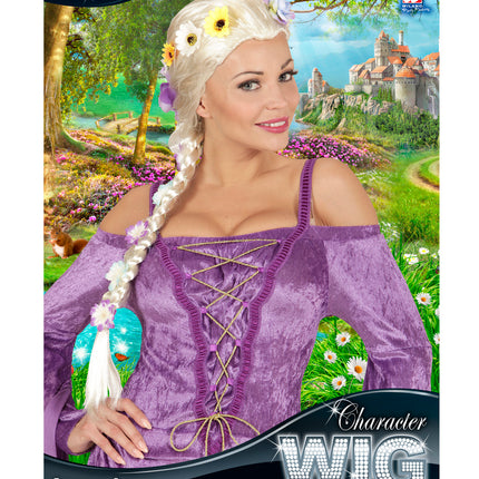 Widmann SRL Edeldame pruik Jasmine met vlecht