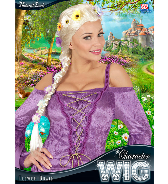 Widmann SRL Edeldame pruik Jasmine met vlecht