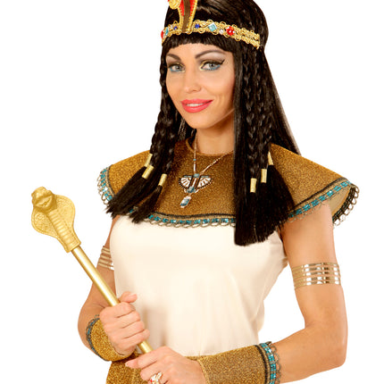 Widmann SRL Egyptische haarband met slang