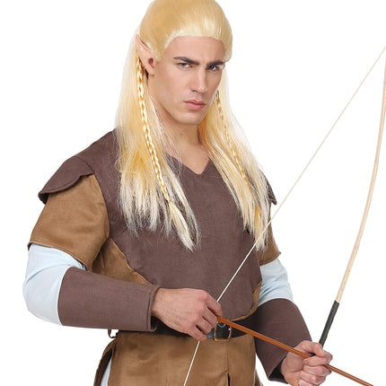 Widmann SRL Elfen pruik Glamredhel