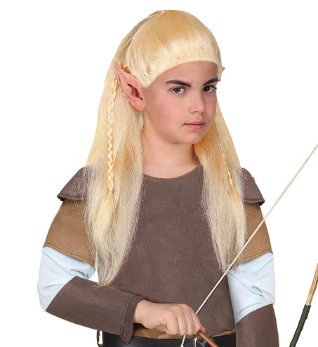 Widmann SRL Elfen pruik kinderen