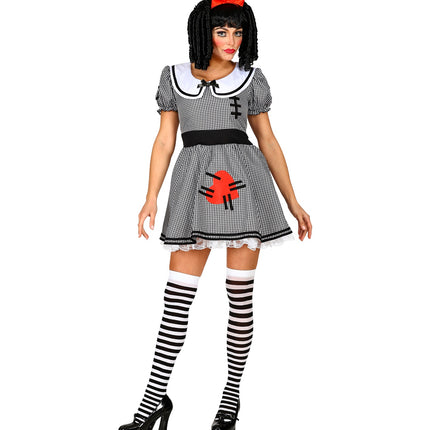 Widmann SRL Eng griezel pop kostuum