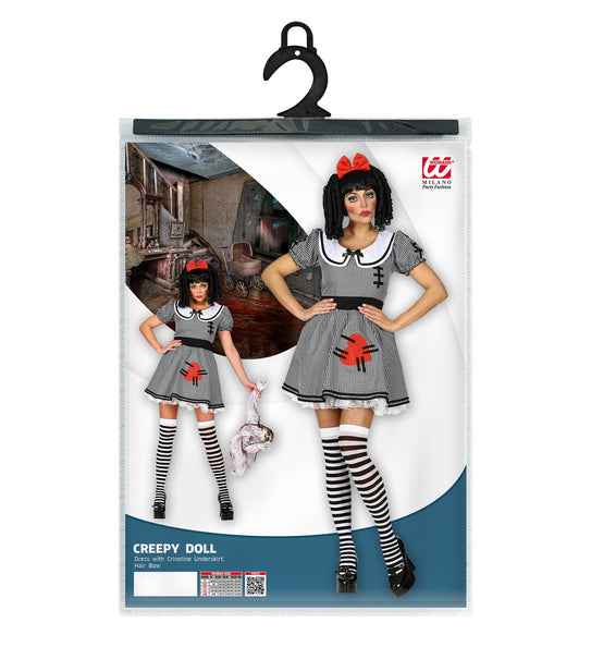 Widmann SRL Eng griezel pop kostuum