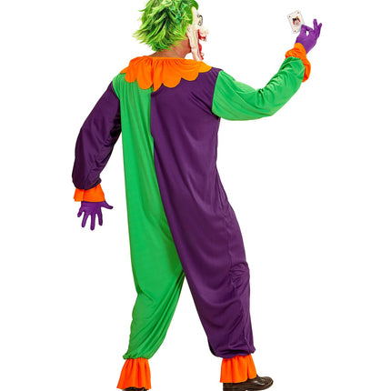 Widmann SRL Enge Joker pakken voor volwassenen