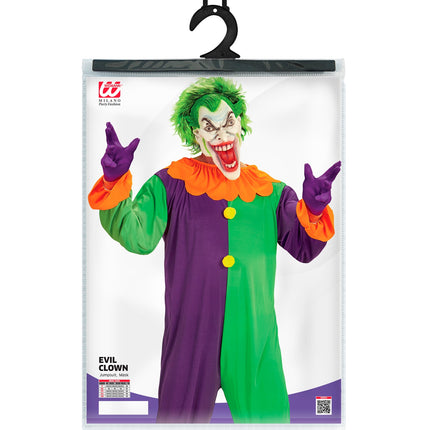 Widmann SRL Enge Joker pakken voor volwassenen