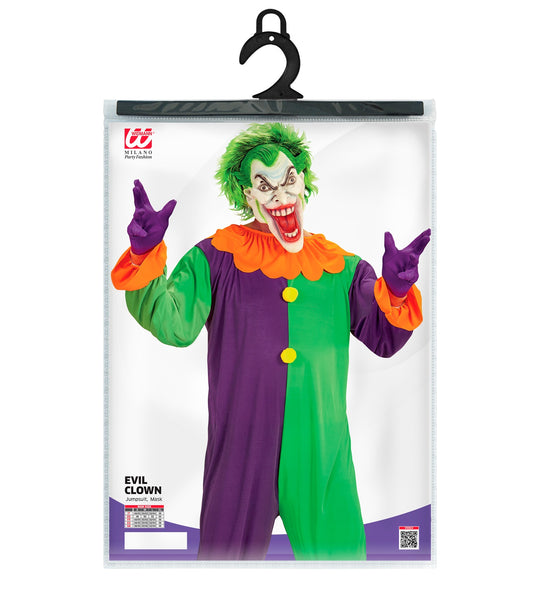 Widmann SRL Enge Joker pakken voor volwassenen