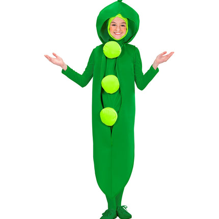 Widmann SRL Erwten kostuum Mauro kinderen unisex