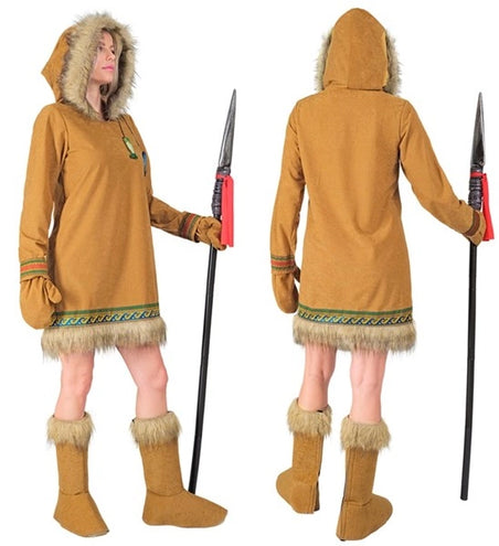 Widmann SRL Eskimo dame kostuum Roos dames