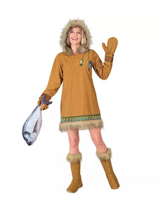 Widmann SRL Eskimo dame kostuum Roos dames