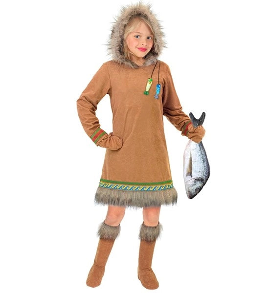 Widmann SRL Eskimo meisje kostuum Jesse kinderen