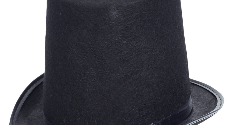 Widmann SRL Extra hoge hoed vilt zwart