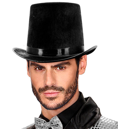 Widmann SRL Extra hoge hoed vilt zwart