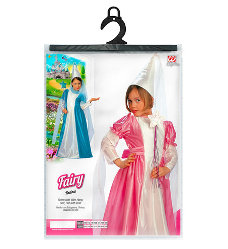 Widmann SRL Fee kostuum blauw kinderen