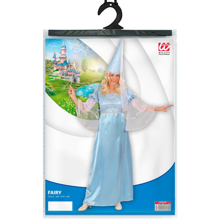 Widmann SRL Fee kostuum Lichtblauw