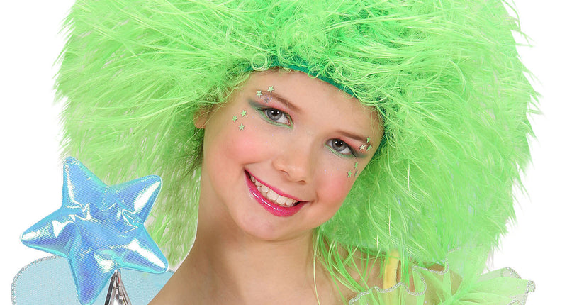 Widmann SRL Fee pruik groen kinderen