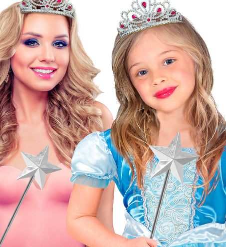 Widmann SRL Feeën staf zilver 3d