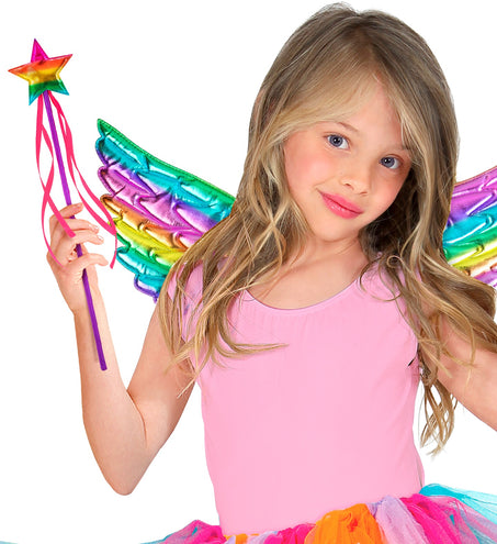 Widmann SRL Feeënstaf regenboog