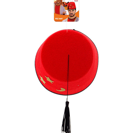 Widmann SRL Fez hoed vilt rood