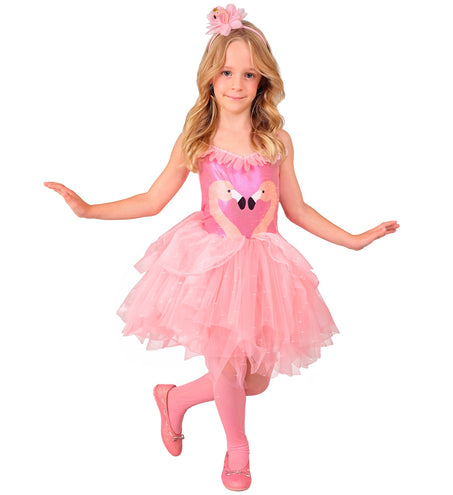 Widmann SRL Flamingo jurkje voor kinderen