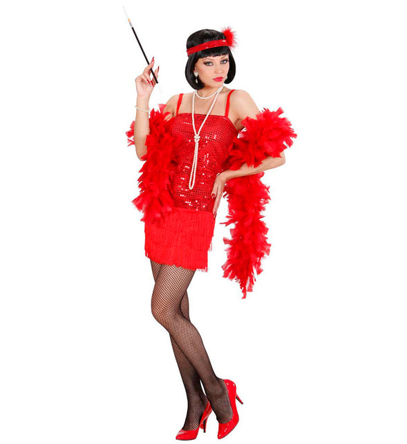 Widmann SRL Flapper Jurk Rood