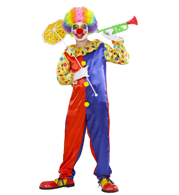 Widmann SRL Fleurig Clown kostuum kind