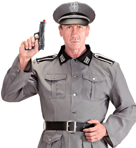 Widmann SRL Foam latex pistool zwart 19cm