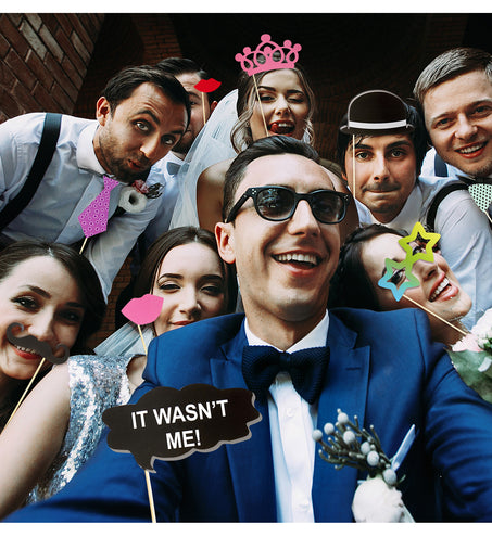 Widmann SRL Foto booth accessoires bruiloft