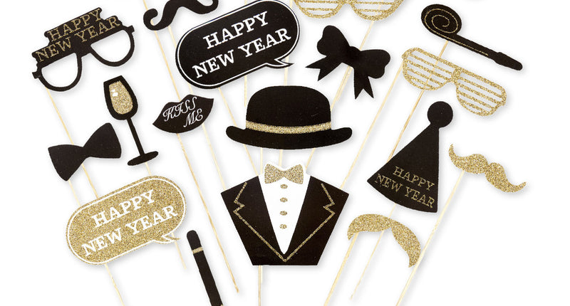 Widmann SRL Foto booth accessoires gelukkig nieuwjaar