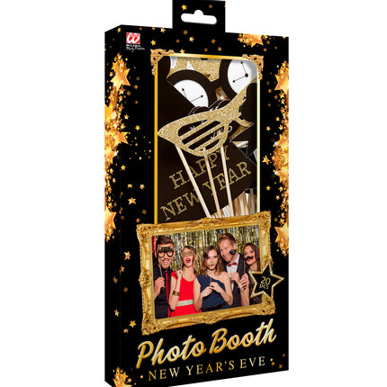 Widmann SRL Foto booth accessoires gelukkig nieuwjaar