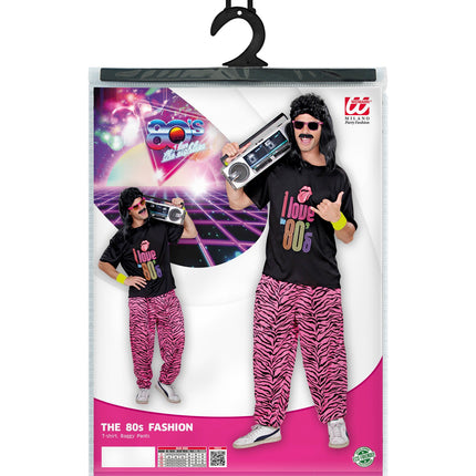 Widmann SRL Fout disco pak jaren 80 heren