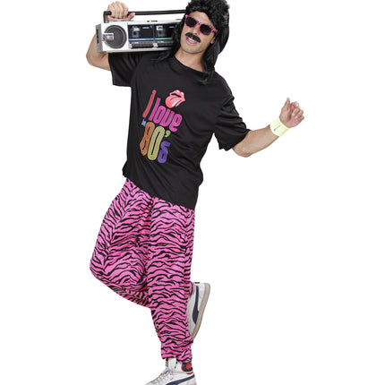 Widmann SRL Fout disco pak jaren 80 heren