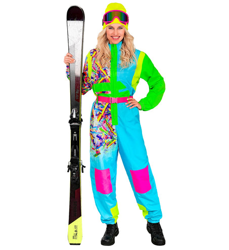 Widmann SRL Fout Ski pak snowboarder lichtblauw/groen