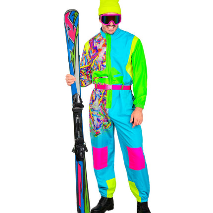 Widmann SRL Fout Ski pak snowboarder lichtblauw/groen