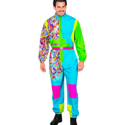 Widmann SRL Fout Ski pak snowboarder lichtblauw/groen