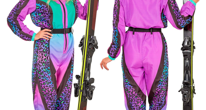 Widmann SRL Fout ski pak snowboarder luipaard multi dames