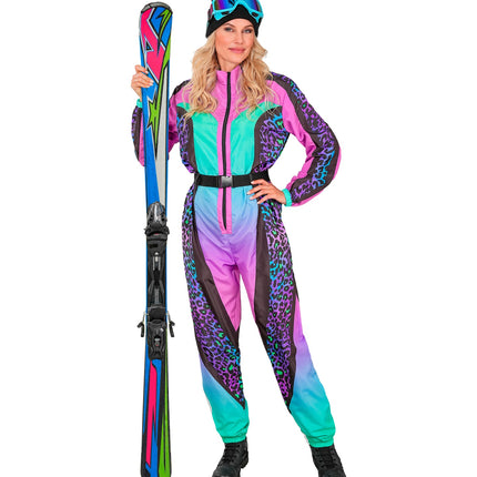 Widmann SRL Fout ski pak snowboarder luipaard multi dames
